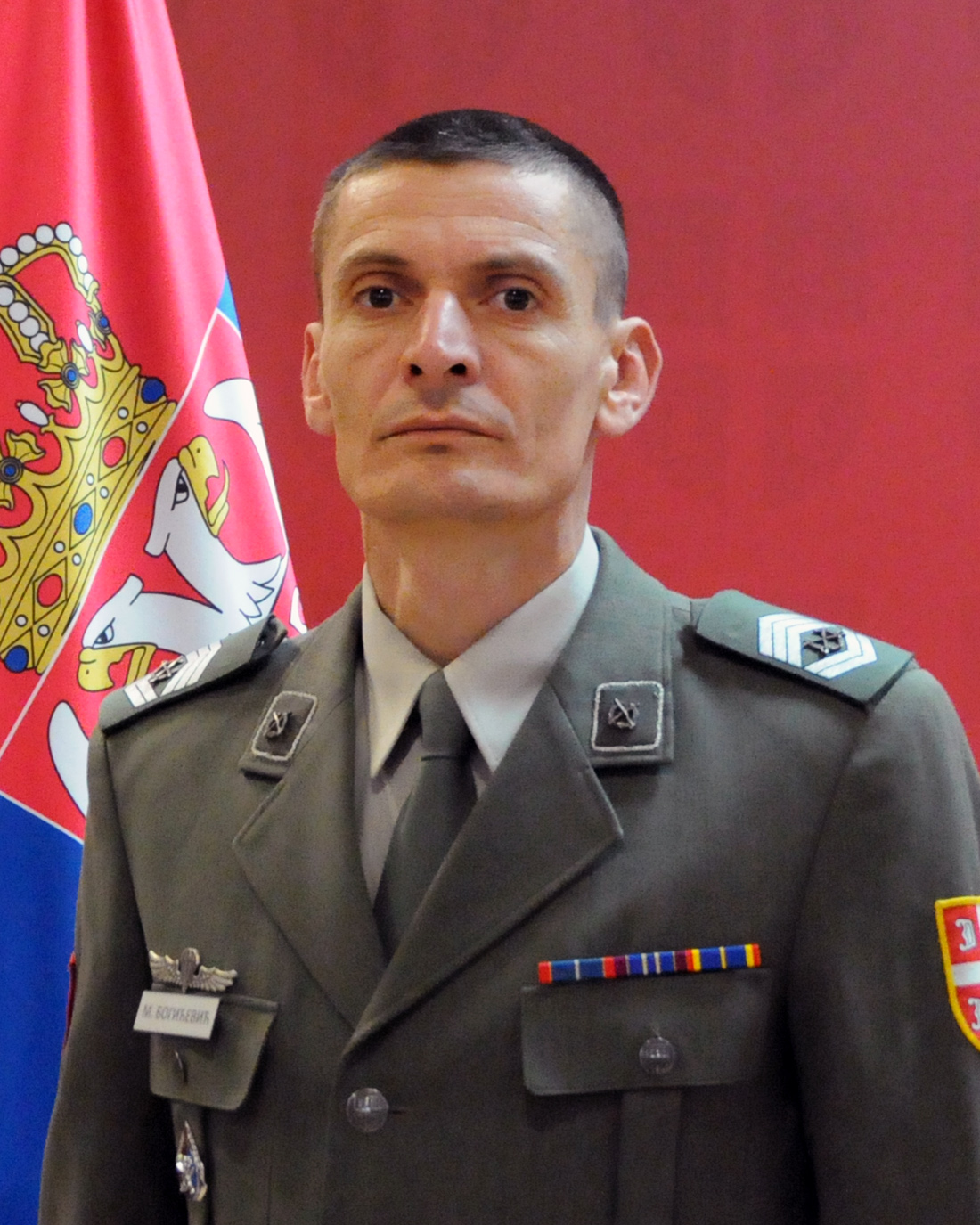 zastavnik prve klase Mihailo Bogićević